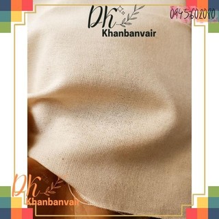 (Vải rèm vintage) vải thô canvas màu tự nhiên khổ 1, 6 m