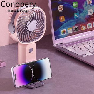 Quạt bỏ túi CONOPERY, Quạt cầm tay Mini, USB sáng tạo có thể sạc lại tiếng ồn thấp 3 tốc độ Quạt nhỏ ngoài trời mùa hè