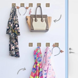 (Bán buôn-chuyên sỉ) Vỉ 3 Móc Dán Tường