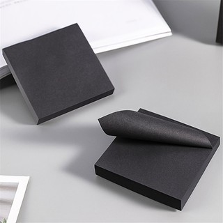 50 tờ học sinh có thể xé tin nhắn giấy dán giấy đen n lần dán văn phòng phẩm tay tài khoản giấy dán ghi chú