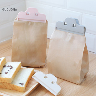 Guouqna Niêm Phong Kẹp Trái Cây Khô Túi Đựng Thực Phẩm Đồ Ăn Nhẹ Lớn Kẹp Chống Ẩm Túi Nhựa Niêm Phong Túi Ăn Nhẹ Kẹp GUOUqna