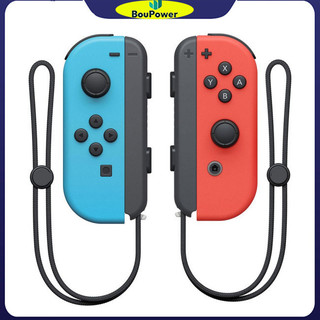 Bộ điều khiển tương thích Bluetooth BouPower Tương thích với Nintendo Switch Oled Console Tay cầm trái phải Tay cầm chơi game không dây