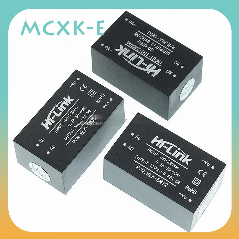 Hlk-5m05 HLK-5M03 HLK-5M12 5W AC-DC 220V sang 12V / 5V / 3.3V Buck Step Down Power Supply Module Con