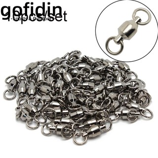 gofidin 10 vòng xoay ma ní bằng thép không gỉ nối dây câu cá tiện lợi