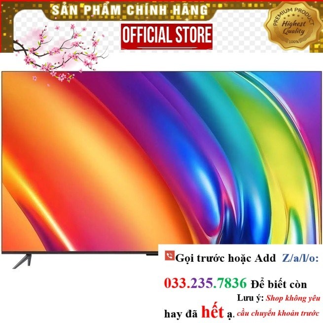 >Sale< Google Tivi TCL 55P745 4K 55 Inch