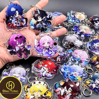 Móc khóa mica game honkai star rail - cute ver 2 -đh