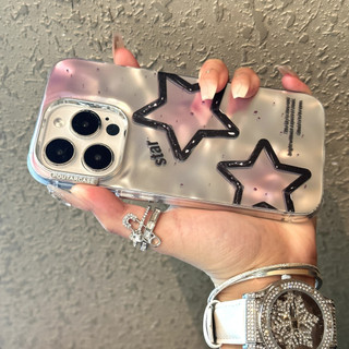 ốp iphone 11/12/13/14/15 Pro Max thẩm mỹ star cảm giác ba chiều Case For ốp lưng iphone 11,12,13,14,15,11PM,12PM,13PM,14PM,15PM