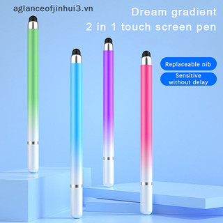 ~ Afhvn ~ Bút cảm ứng 2 trong 1 cho máy tính bảng điện thoại di động Bút chì cảm ứng điện dung cho bút chì màn hình vẽ điện thoại Android phổ thông.