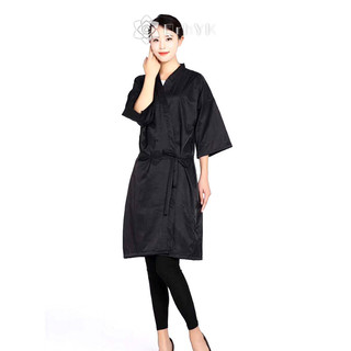 Qrhyk Trọng lượng nhẹ Salon Khách hàng Áo choàng Tóc Salon Cắt tóc Smock Áo choàng Cape mới