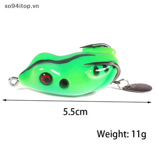 Xoitop Lua Mồi Sequins Thunder Ếch Câu Cá Mồi Cá Mồi 5.5cm / 11g Câu Cá Mồi Câu Cá VN