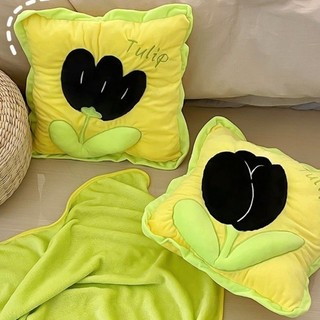 Gối, chăn, 2 trong 1, chăn nhỏ, đệm, ô tô văn phòng, gối, hiện vật ngủ, điều hòa, chăn sang trọng