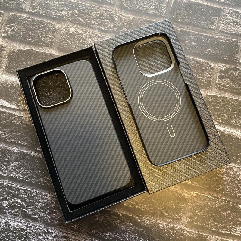 CPANDA cho iPhone 15 16 17 Pro Max Kevlar Sợi Aramid từ tính mới Vỏ bảo vệ đặc biệt dành cho doanh n