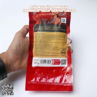 [Hỏa tốc] Phô Mai Bột Parmesan Fromagio 100g