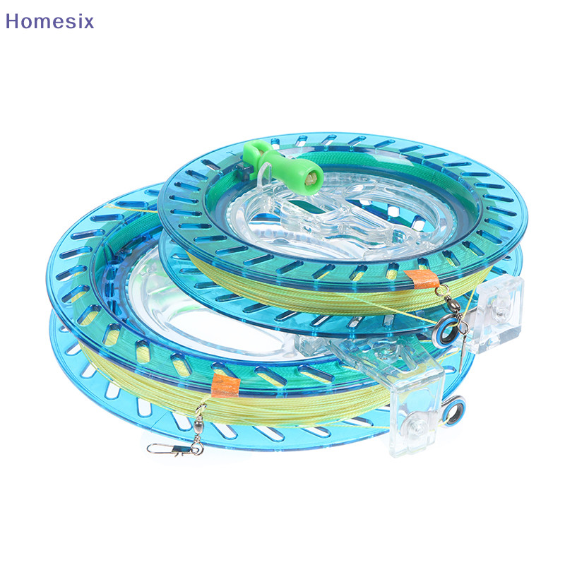 Homesix ABS 18cm Dây diều pha lê có bóng 200m có khóa Thiết bị câu cá VN