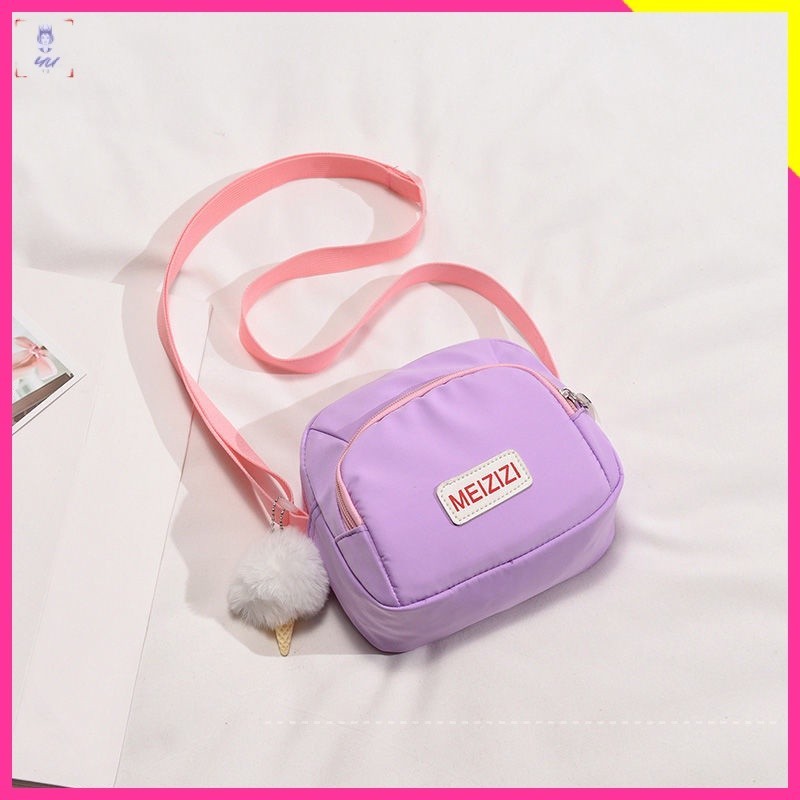 Nữ sinh Túi Đeo Chéo Nhỏ Xinh Màu Tương Phản Phong Cách Hàn Quốc 2022 Dễ Thương Cho Bạn Gái