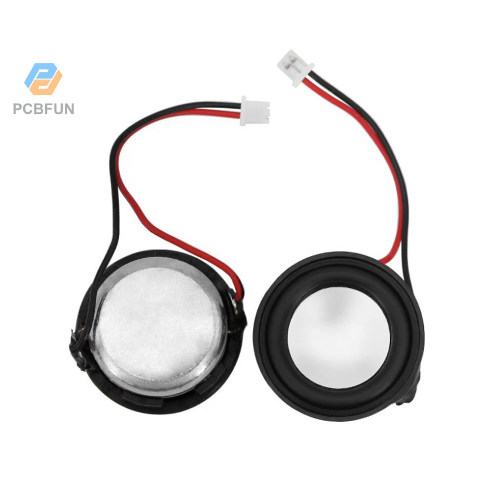 Pcbfun 1 / 5 Chiếc 4 Ohm 2W 3 Watt Loa Toàn Dải Mini Neodymium Loa DIY Tròn Bluetooth Loa 24 23MM 2P