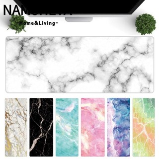 NAMSHEVA Lót Chuột Và Bàn Phím Cỡ Lớn Họa Tiết Đá Hoa Cương Nhiều Màu Sắc