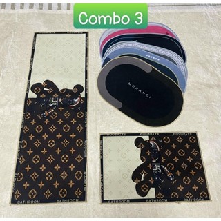 Combo bộ thảm bếp 2 tấm 1 nhỏ 1 lớn