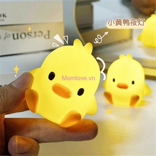 Vịt dễ thương đèn ngủ hoạt hình động vật đèn ngủ để bàn trang trí trang trí đèn bàn cho phòng ngủ đầu giường đèn ngủ