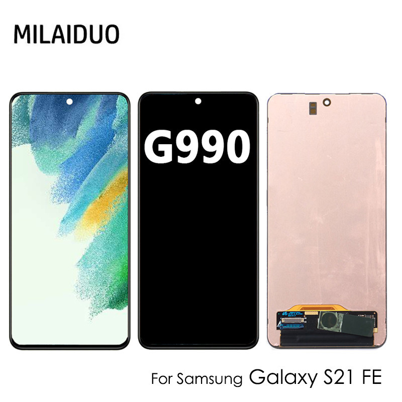 Tft S21FE Dành Cho Samsung Galaxy S21 FE 5G G990 G990B G990U G990B / DS G990E Màn Hình LCD Màn Hình 