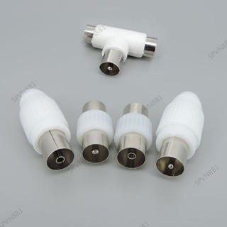 1 chiếc tivi cắm jack cho ăng ten nam nữ tv rf đồng trục nam cắm adapter góc phải ăng ten kết nối vn8b1
