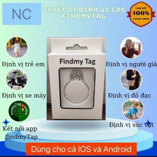Thiết Bị Định Vị GPS  Findmy Tag Giúp Định Vị Xác Định Vị Trí, Tìm Kiếm Đồ Vật Dùng Cho Cả I.OS  Và Android Chống Mất Đồ