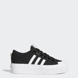 adidas Phong cách sống Giày Platform Nizza Nữ Đen FV5321