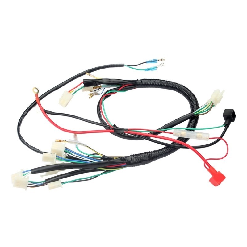 HIK Full Hoàn Chỉnh Điện Dây Cho Xe Máy ATV 50cc 70cc 90cc 110cc