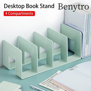 Benytro 1 Cái Giá Để Sách, Acrylic Để Bàn Để Bàn, Tủ Quần Áo 4 Ngăn Nhiều Màu Sắc Kệ Chia Sách