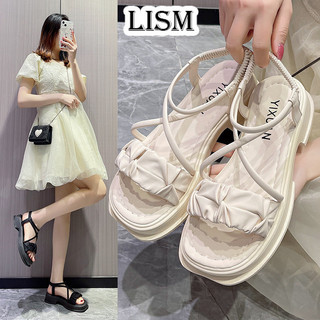 LISM Giày Thể Thao Thiết Kế Mới Thoáng Khí Giày thể thao nữ Độc lạ Chống bám bụi Kiểu dáng độc đáo Đa dạng FYD2430X2O 13Z240330