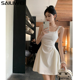 SAILIWEI váy Đầm váy nữ body đầm thời trang Trendy Phong cách Fashion WLQ24401LC 14Z240403