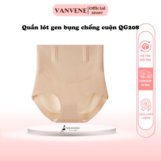 Quần gen VANVENE QG208, quần gen bụng chống cuộn nâng mông tàng hình không lộ viền cao cấp chất su mềm mịn