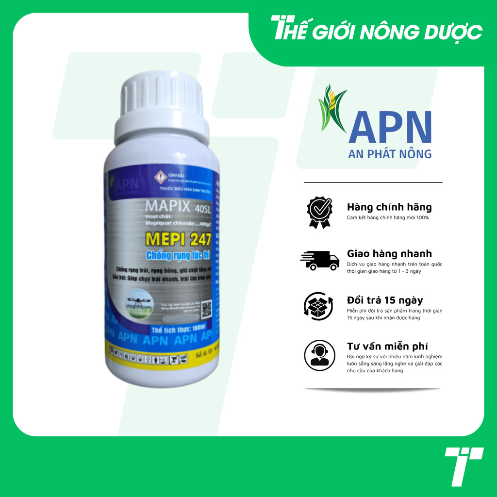 MEPI 247 - Chống rụng tức thì của An Phát Nông (Chai 160ml)