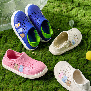  Cheerful Mario giày Dép lỗ xỏ ngón in hình giày trượt nhiều màu dành cho trẻ em dép sandal phẳng lỗ thoáng khí 