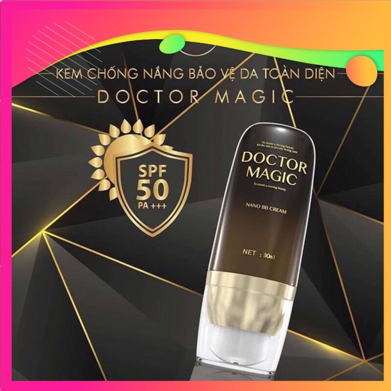 Kem chống nắng DOCTOR MAGIC của Malisa - Nano BB cream