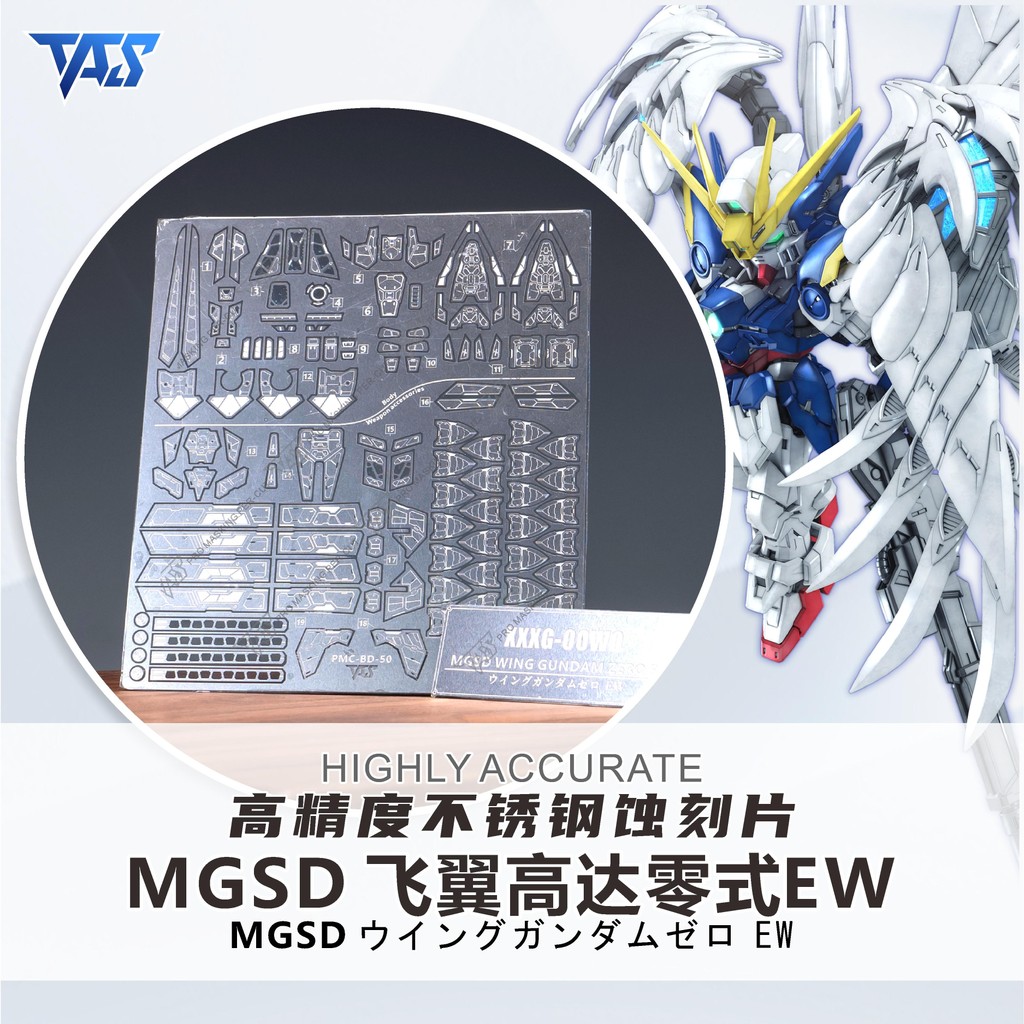 Bộ phận khắc TAS cho MGSD Wing Zero EW
