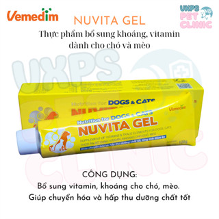 Nuvita Gel – Gel Dinh Dưỡng Chó Mèo Việt Nam, Kích Thích Ăn Uống Tốt