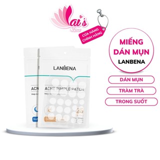 Miếng Dán Mụn Lanbena Hỗ Trợ Giảm Mụn Lành Sẹo Mụn Trong Suốt Sử Dụng Hàng Ngày & Sử Dụng Ban đêm