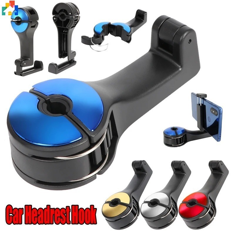 Móc Treo Đồ Gắn Lưng Ghế Xe Hơi Đa Năng Tùy Chỉnh Tiện Dụng