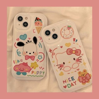 Ốp Điện Thoại Thích Hợp Cho IPhone 11 12 Pro Max X XR XS Max SE 7 Plus 8 Plus IPhone 13 Pro Max IPhone 14 15 Pro Max Thời Trang Phổ Biến Độc Đáo Dễ Thương Gấu Nhỏ Phong Cách INS