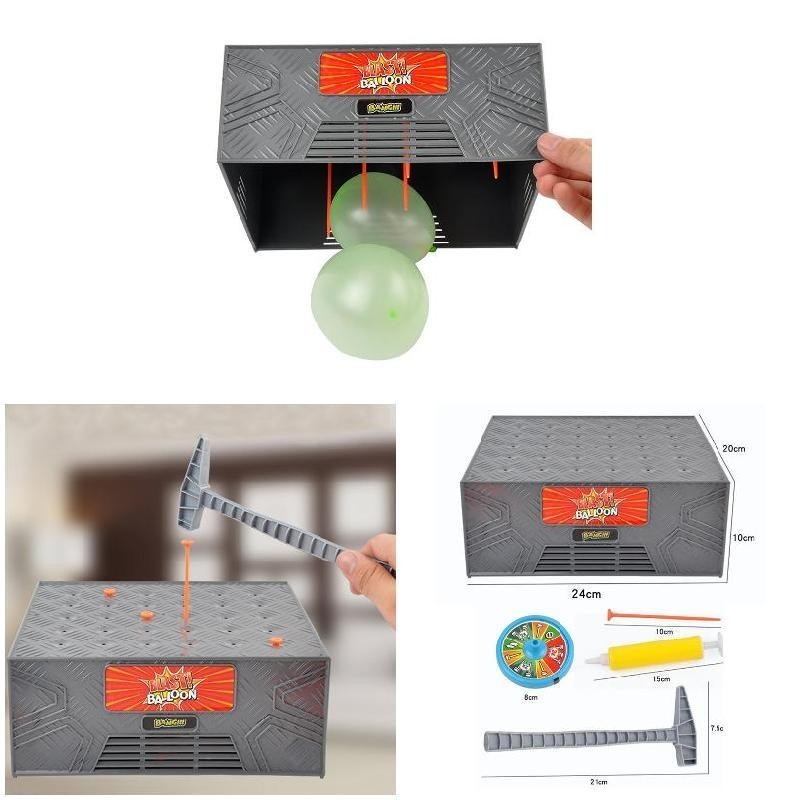Bang Blast Box Bóng Nổ Đồ Chơi Lừa Dối Trò Chơi Gia Đình Vui Nhộn Prank Đảng Ủng Hộ