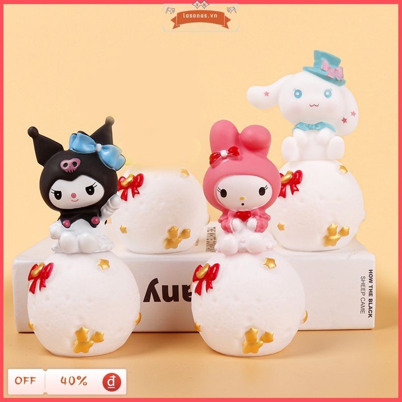 [lasonas] Sanrio Hello Kitty Kuromi Cinnamoroll Đèn ngủ phát sáng Đồ chơi trẻ em Đèn ngủ Quà tặng trẻ em dễ thương