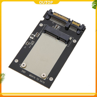 Outop Ssd Solid State Drive Convertor Adapter Card Msata Sang Sata Ii Đĩa Cứng Thể Rắn Thẻ Chuyển Đổi Máy Tính