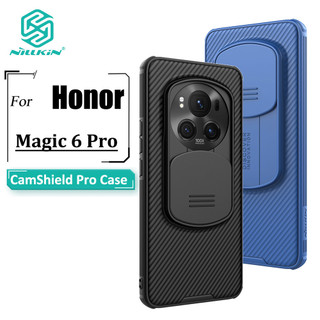 Nillkin CamShield Pro Dành Cho Honor Magic6 Pro / Magic 6 Pro Ốp Điện Thoại Camera Trượt Bảo Vệ Sang Trọng TPU + PC Ốp Lưng Chống Sốc