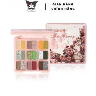  Bảng Phấn Trang Điểm Mắt Thỏ Hồng HOLD LIVE  BUNNY ROSE 18 Ô Tông Hồng Dành Cho Người Mới Tập Makeup HL692