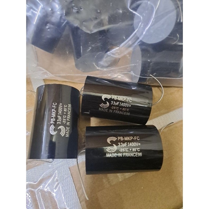 2 tụ phân tần loa 33uf 400v- Điện tử Phương Huy -