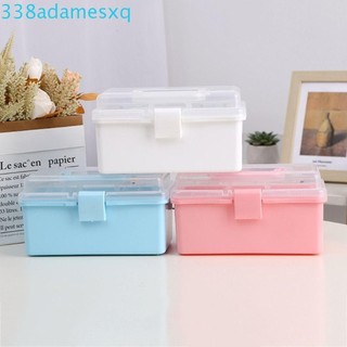 Hộp lưu trữ ADAMESXQB, Hộp đựng mỹ phẩm Hộp đựng đồ trang sức, Hộp nghệ thuật làm móng đa chức năng Dung tích lớn Ngăn kéo lưu trữ trong suốt Lưu trữ lưu trữ