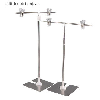 Alittlesetrtomj Poster Giá Trưng Bày Hình Chữ T Khung Nền Quảng Cáo Kẹp Giá Đỡ Video Chụp Đạo Cụ Phụ Kiện Chụp Ảnh Phông Nền Đứng VN