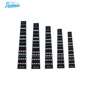 Funslane Violin Fingerboard Sticker Fretboard Note Label Biểu đồ ngón tay Thực hành Hướng dẫn ngón tay Người mới bắt đầu Phần đàn Violin