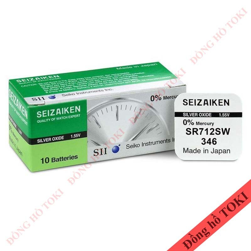 Pin đồng hồ đeo tay seizaiken (SEIKO) 346-sr712sw made in japan